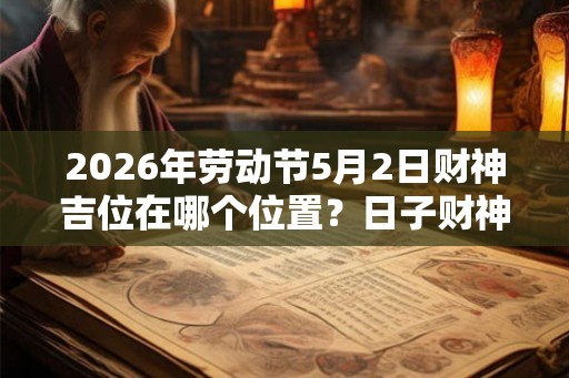 2026年劳动节5月2日财神吉位在哪个位置？日子财神方位查询！