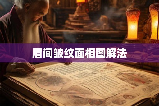 眉间皱纹面相图解法