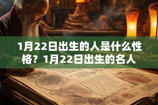 1月22日出生的人是什么性格？1月22日出生的名人