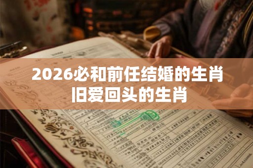 2026必和前任结婚的生肖 旧爱回头的生肖 2026必和前任结婚的生肖 旧爱回头的生肖
