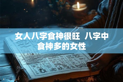 女人八字食神很旺  八字中食神多的女性
