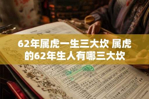 62年属虎一生三大坎 属虎的62年生人有哪三大坎