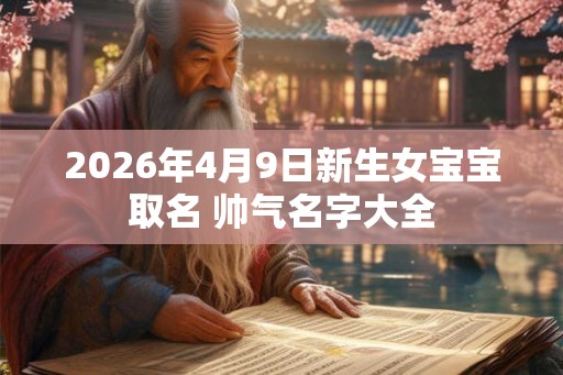 2026年4月9日新生女宝宝取名 帅气名字大全