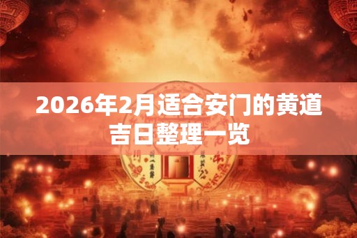 2026年2月适合安门的黄道吉日整理一览 2026年2月适合安门的黄道吉日整理一览