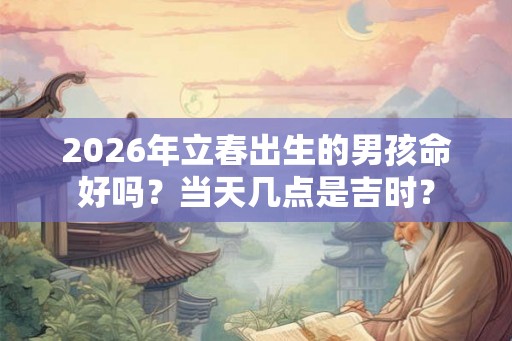 2026年立春出生的男孩命好吗?当天几点是吉时? 2026年立春出生的男孩命好吗?当天几点是吉时?