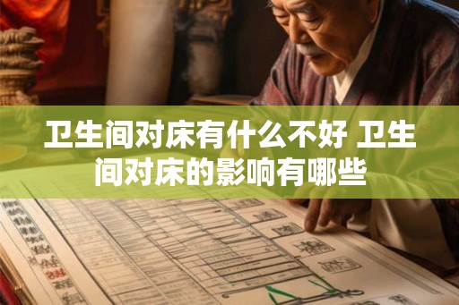 卫生间对床有什么不好 卫生间对床的影响有哪些