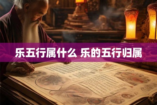 乐五行属什么 乐的五行归属
