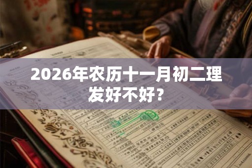 2026年农历十一月初二理发好不好？
