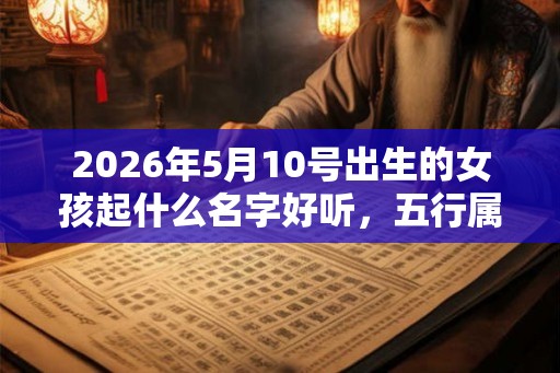 2026年5月10号出生的女孩起什么名字好听，五行属什么