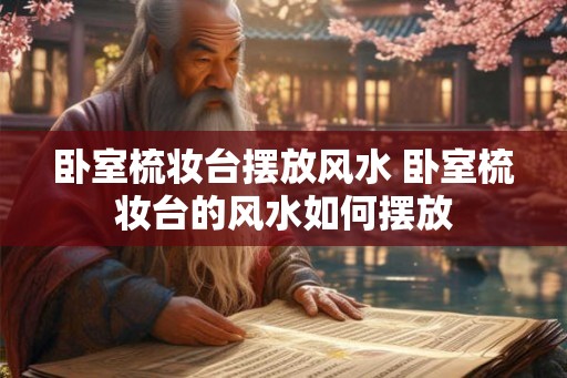 卧室梳妆台摆放风水 卧室梳妆台的风水如何摆放