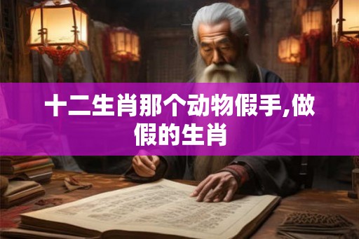 十二生肖那个动物假手,做假的生肖
