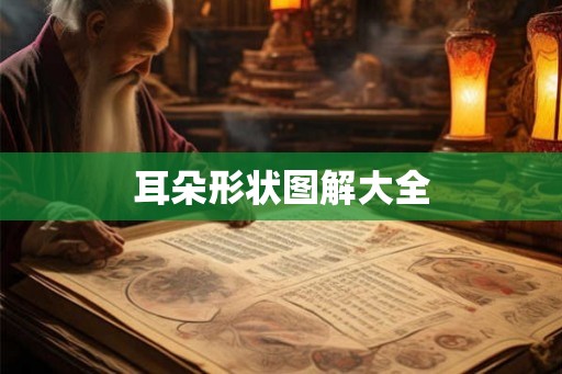 耳朵形状图解大全