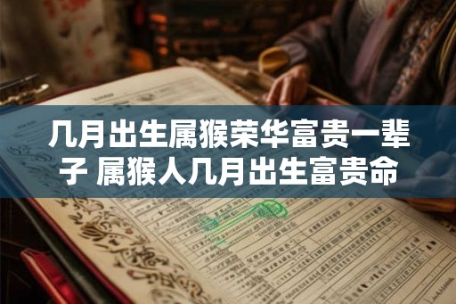 几月出生属猴荣华富贵一辈子 属猴人几月出生富贵命 几月出生属猴荣华富贵一辈子 属猴人几月出生富贵命