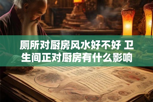 厕所对厨房风水好不好 卫生间正对厨房有什么影响