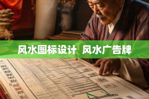风水图标设计  风水广告牌