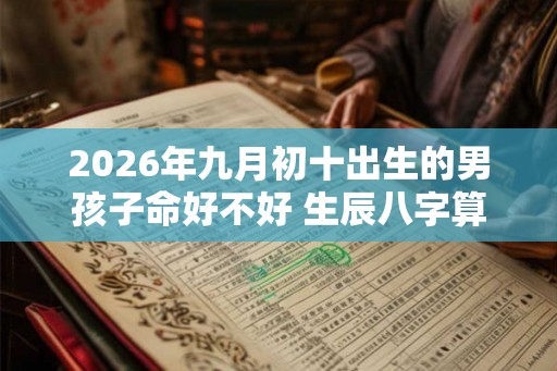 2026年九月初十出生的男孩子命好不好 生辰八字算命