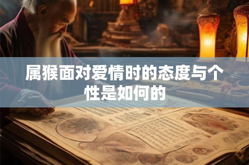 属猴面对爱情时的态度与个性是如何的
