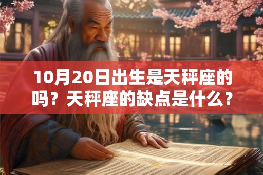 10月20日出生是天秤座的吗?天秤座的缺点是什么? 10月20日出生是天秤座的吗?天秤座的缺点是什么?