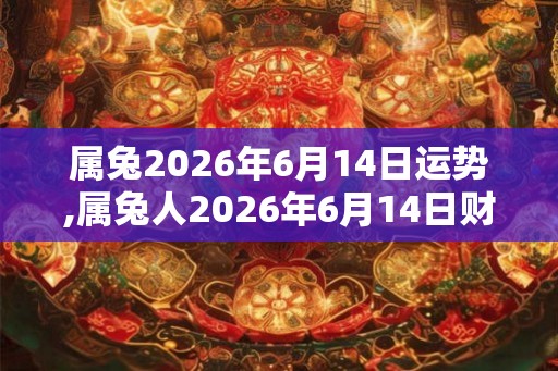 属兔2026年6月14日运势,属兔人2026年6月14日财运,生肖兔2026年6月14日运势 属兔2026年6月14日运势,属兔人2026年6月14日财运,生肖兔2026年6月14日运势