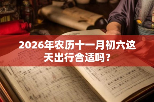 2026年农历十一月初六这天出行合适吗? 2026年农历十一月初六这天出行合适吗?