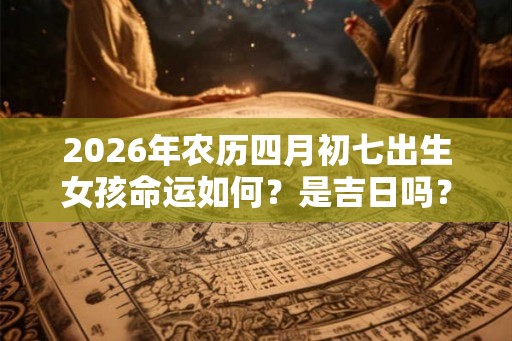 2026年农历四月初七出生女孩命运如何？是吉日吗？