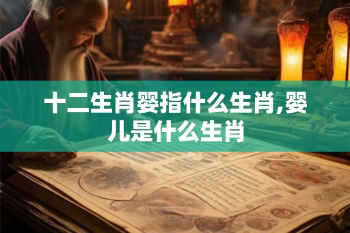 十二生肖婴指什么生肖,婴儿是什么生肖
