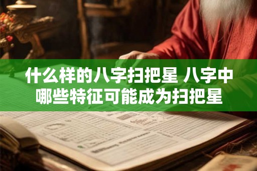 什么样的八字扫把星 八字中哪些特征可能成为扫把星 什么样的八字扫把星 八字中哪些特征可能成为扫把星