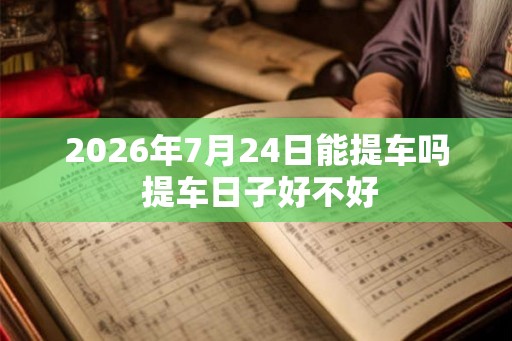 2026年7月24日能提车吗 提车日子好不好