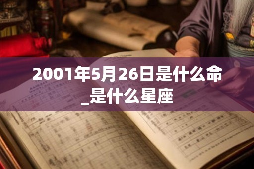 2001年5月26日是什么命_是什么星座 2001年5月26日是什么命_是什么星座