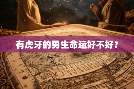有虎牙的男生命运好不好？