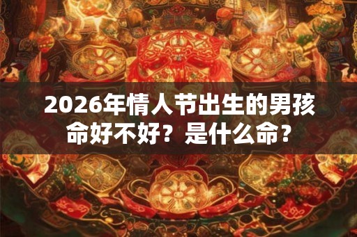 2026年情人节出生的男孩命好不好？是什么命？