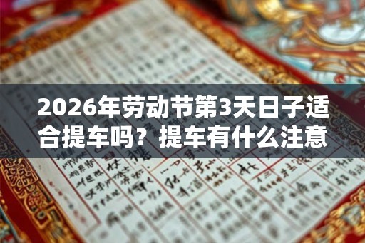 2026年劳动节第3天日子适合提车吗？提车有什么注意事项？