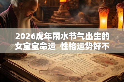 2026虎年雨水节气出生的女宝宝命运  性格运势好不好