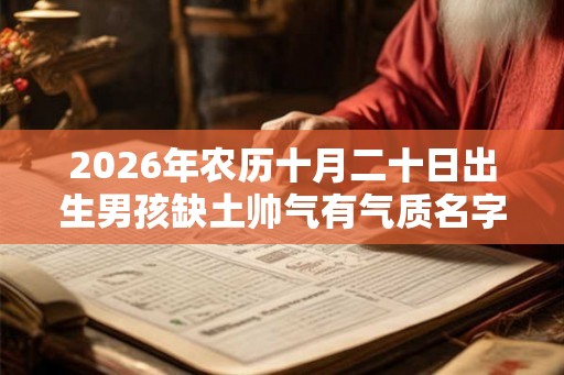 2026年农历十月二十日出生男孩缺土帅气有气质名字