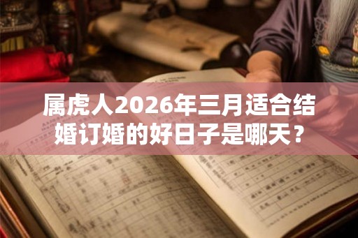 属虎人2026年三月适合结婚订婚的好日子是哪天？