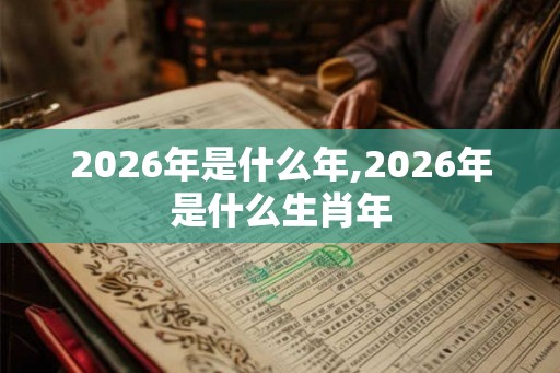 2026年是什么年,2026年是什么生肖年