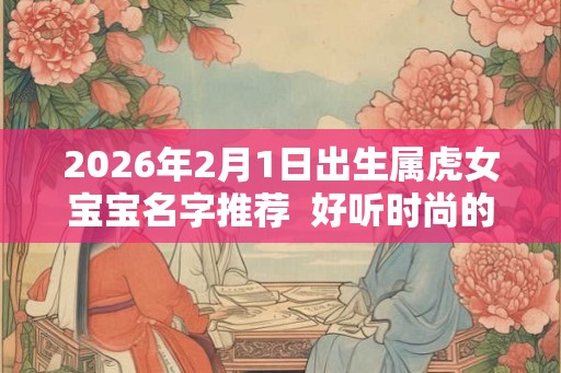 2026年2月1日出生属虎女宝宝名字推荐  好听时尚的名字