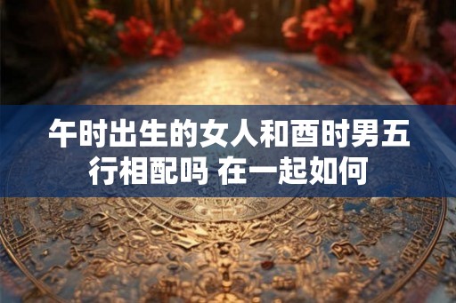 午时出生的女人和酉时男五行相配吗 在一起如何
