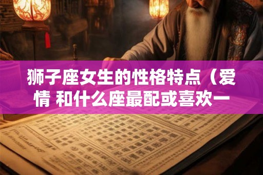 狮子座女生的性格特点(爱情 和什么座最配或喜欢一个人的表现) 狮子座女生的性格特点(爱情 和什么座最配或喜欢一个人的表现)