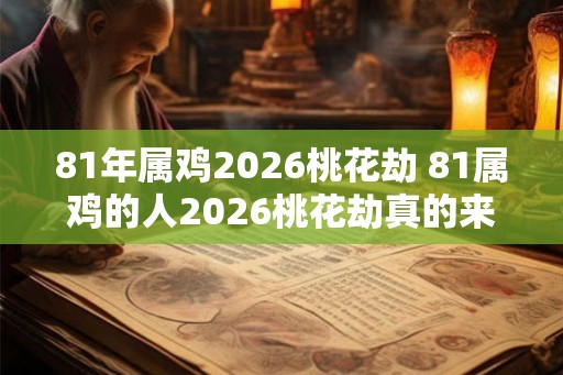 81年属鸡2026桃花劫 81属鸡的人2026桃花劫真的来了吗