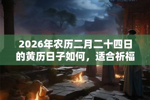 2026年农历二月二十四日的黄历日子如何，适合祈福吗？