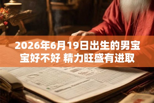 2026年6月19日出生的男宝宝好不好 精力旺盛有进取心