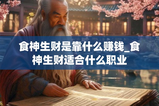 食神生财是靠什么赚钱_食神生财适合什么职业 食神生财是靠什么赚钱_食神生财适合什么职业