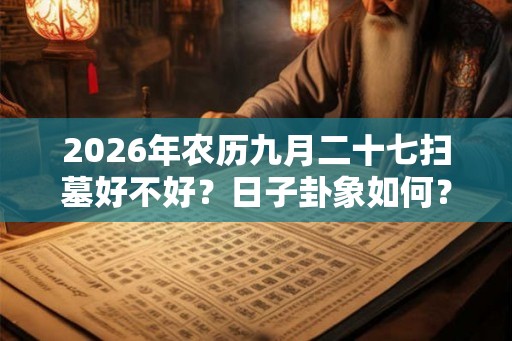 2026年农历九月二十七扫墓好不好？日子卦象如何？