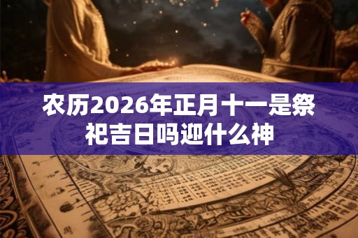 农历2026年正月十一是祭祀吉日吗迎什么神