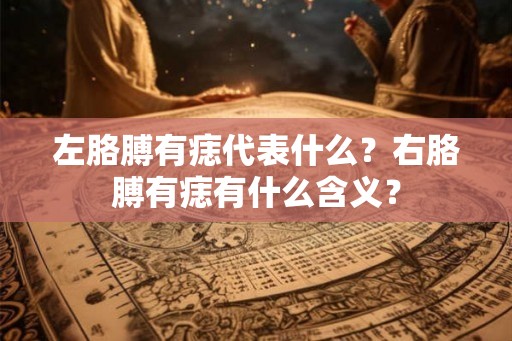 左胳膊有痣代表什么？右胳膊有痣有什么含义？