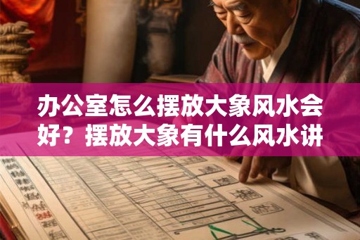 办公室怎么摆放大象风水会好？摆放大象有什么风水讲究？