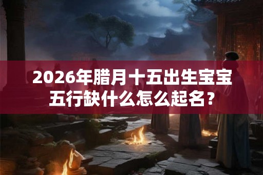 2026年腊月十五出生宝宝五行缺什么怎么起名？