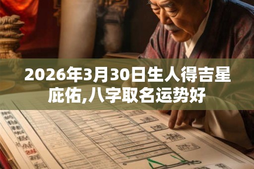 2026年3月30日生人得吉星庇佑,八字取名运势好