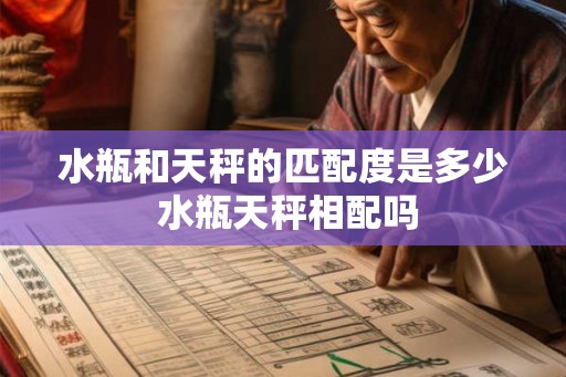 水瓶和天秤的匹配度是多少 水瓶天秤相配吗 水瓶和天秤的匹配度是多少 水瓶天秤相配吗